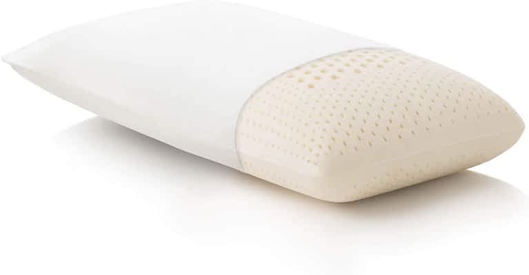 natural talalay latex zoned pillow